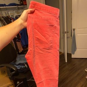 Red Hudson jeans